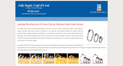 Desktop Screenshot of hoseclampindia.com